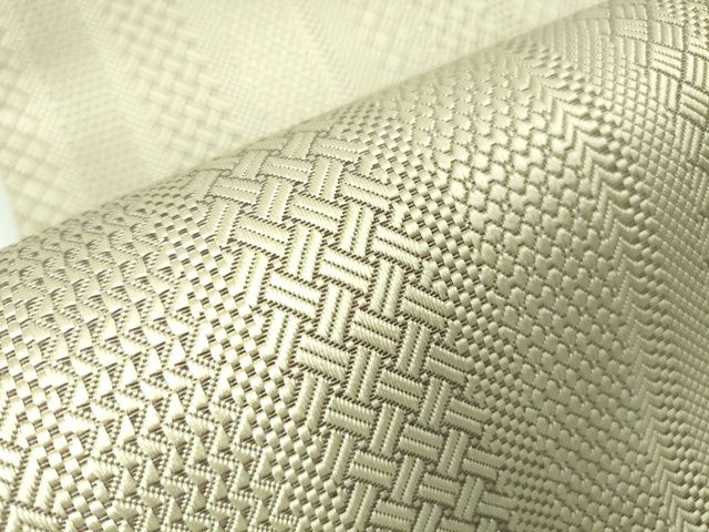 期間限定セール30%off■極上　本場筑前博多織　草木染 手織工房　染匠：小森久　八寸名古屋帯 ジャバラ紋 たとう紙付 未使用 DZAA2300kh4