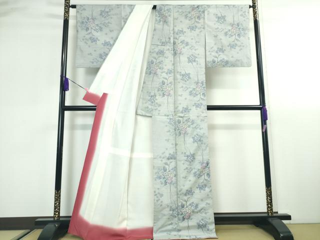 平和屋本店■極上　都喜ヱ門　本場大島紬　花に乾杯　藤絹織物謹製　証紙付き　逸品　DZAA2524kh5 - 平和屋