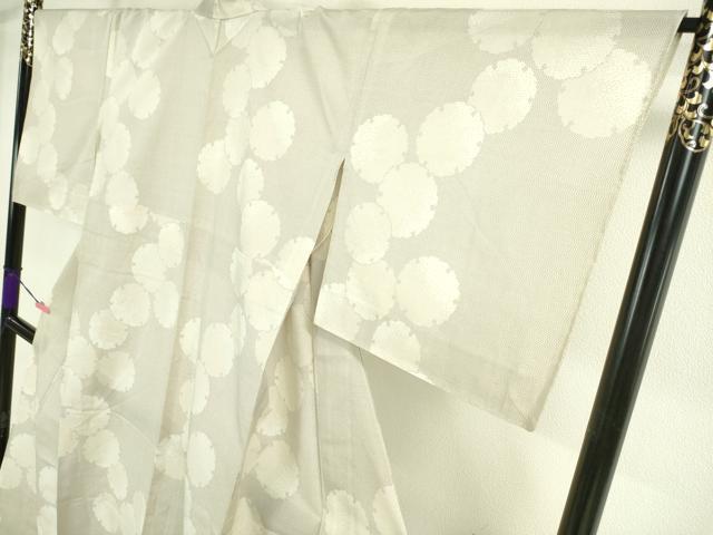 平和屋本店■極上　夏物　大島紬　夏大島　雪輪重ね　逸品　未使用　DZAA2567kh5 - 平和屋
