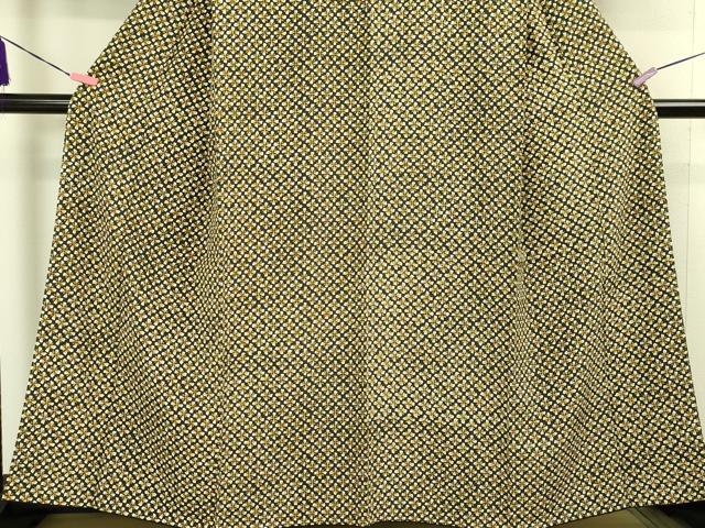 平和屋本店■極上　銀座　志ま亀　小紋　花並べ　たとう紙付き　逸品　未使用　DZAA2608kh5 - 平和屋