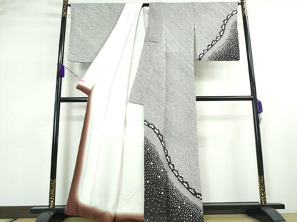 平和屋本店■極上　名門　藤娘きぬたや・総絞り　訪問着　作家物　逸品　DZAA2621kh5 - 平和屋