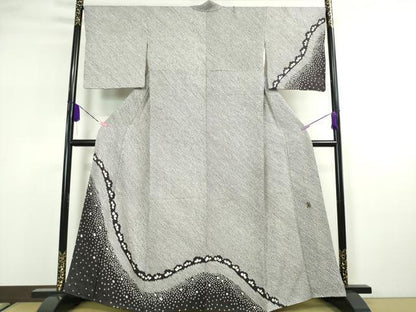 平和屋本店■極上　名門　藤娘きぬたや・総絞り　訪問着　作家物　逸品　DZAA2621kh5 - 平和屋