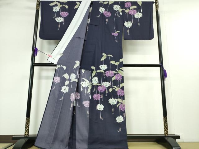 平和屋本店■極上　夏物　撫松庵　セオアルファ　訪問着　紅梅織　月下美人　洗える着物　逸品　DZAA2623kh5 - 平和屋
