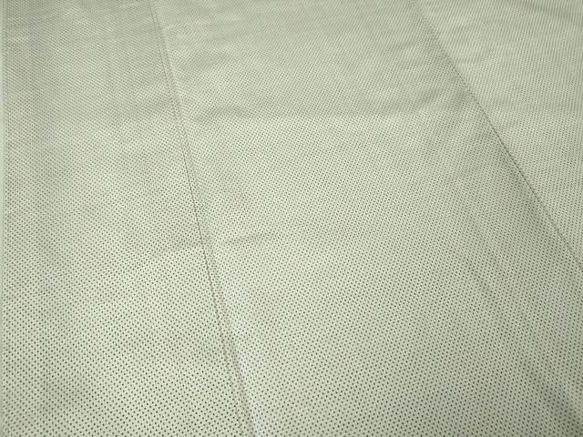 平和屋本店■極上　本場大島紬　白大島　一元絣　逸品　未使用　DZAA2639kh5 - 平和屋