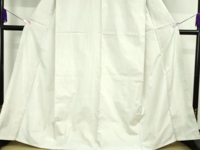 平和屋本店■極上　本場大島紬　白大島　一元絣　逸品　未使用　DZAA2639kh5 - 平和屋
