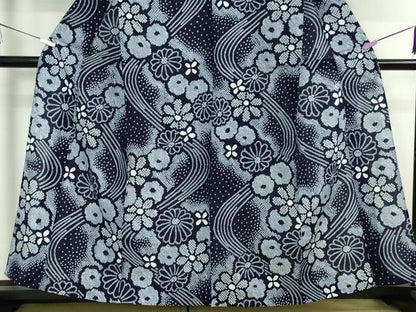 平和屋本店■極上　夏物　浴衣　有松鳴海絞り　流水花文　綿　逸品　DZAA2645kh5 - 平和屋