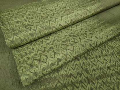 平和屋本店■極上　生紬　単衣　杢目絞り　間道　逸品　DZAA2745kh5 - 平和屋