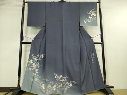 平和屋本店■極上　金彩友禅　卓越技能者・名工・和田光正　訪問着　葡萄唐草文　暈し染め　金銀彩　逸品　未使用　DZAA2747kh5 - 平和屋