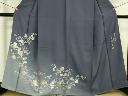 平和屋本店■極上　金彩友禅　卓越技能者・名工・和田光正　訪問着　葡萄唐草文　暈し染め　金銀彩　逸品　未使用　DZAA2747kh5 - 平和屋