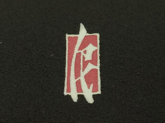 平和屋本店■極上　本加賀友禅作家　鬼島武司　訪問着　胡蝶蘭　黒地　逸品　DZAA2749kh5 - 平和屋