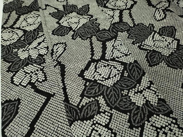 平和屋本店■極上　振袖　総絞り　草花文　逸品　DZAA2840kh5 - 平和屋