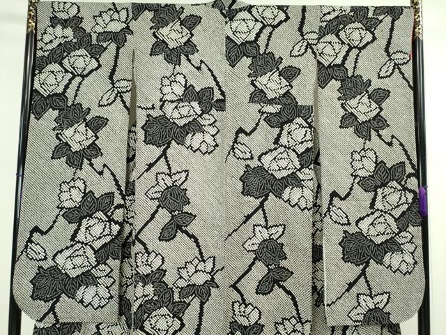 平和屋本店■極上　振袖　総絞り　草花文　逸品　DZAA2840kh5 - 平和屋