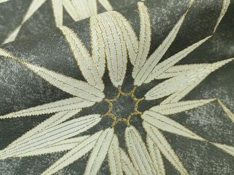 平和屋本店■最高級　人間国宝　北村武資　煌彩錦　笹菱文　金糸　逸品　DZAA3015kh5 - 平和屋