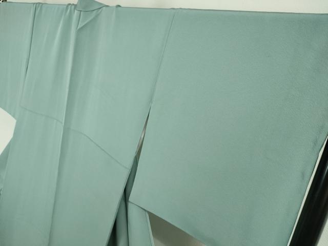 平和屋本店■極上　山口美術織物　皇室　伊勢神宮御用　西陣織　色留訪問着　総刺繍　休み鳥　松　藤　新橋色地　金糸　逸品　DZAA3105kh5 - 平和屋