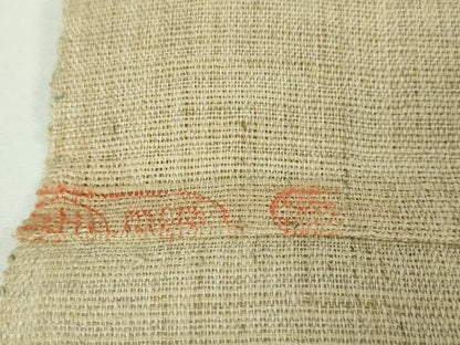 平和屋本店■最高級　夏物　重要無形文化財　越後上布　八寸名古屋帯　十字絣　逸品　未使用　DZAA3117kh5 - 平和屋