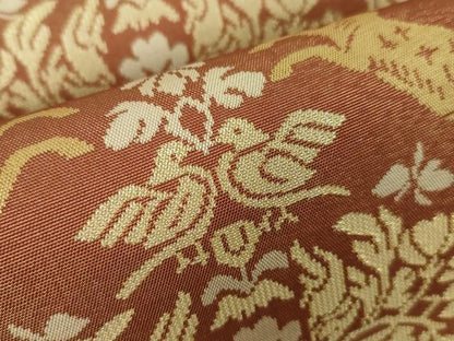 平和屋本店■最高級　人間国宝　北村武資　経錦　六通柄袋帯　遊鹿文　金糸　逸品　DZAA3121kh5 - 平和屋