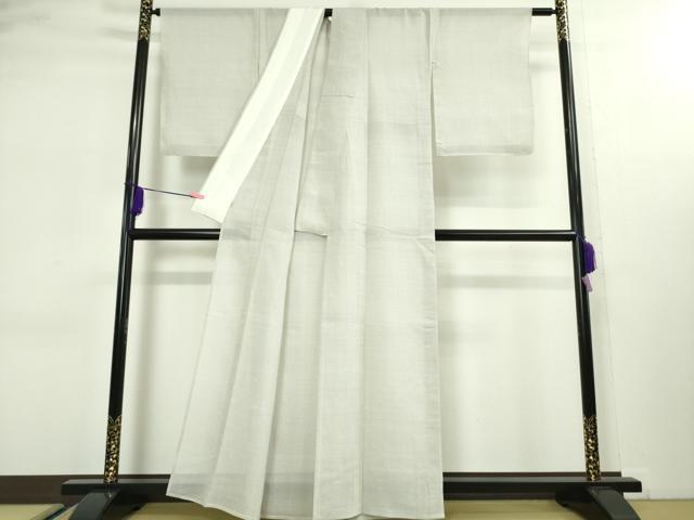 平和屋本店■極上　夏物　本場大島紬　夏大島　白大島　蚊絣　ますいわ屋扱い　逸品　DZAA3159kh5