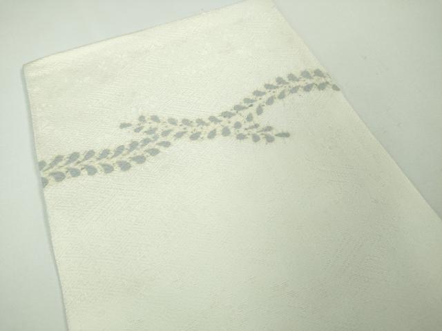 平和屋本店■希少　藤娘きぬたや　袋帯　辻ヶ花　銀通し地　落款有り　逸品　未使用　DZAA3326kh5