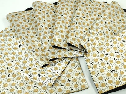 平和屋本店■極上　西陣　河合美術織物謹製　六通柄袋帯　唐織　菊尽くし　金糸　逸品　DZAA3330kh5