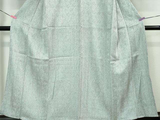 平和屋本店■極上　名門　藤娘きぬたや・総絞り　杢目絞り　小紋　単衣　証紙付き　逸品　DZAA3348kh5