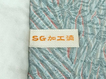 平和屋本店■極上　名門　藤娘きぬたや・総絞り　杢目絞り　小紋　単衣　証紙付き　逸品　DZAA3348kh5