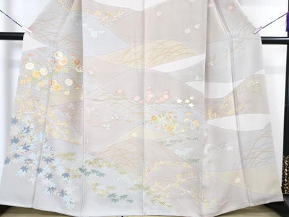 平和屋本店■極上　創業460年・千總　訪問着　刺繍　吉祥花文　金彩　逸品　DZAA3352kh5