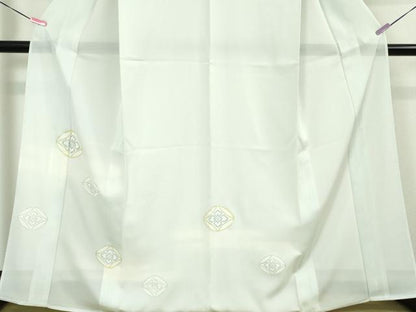 平和屋本店■極上　夏物　訪問着　絽　花菱　銀彩　逸品　未使用　DZAA3414kh5 - 平和屋