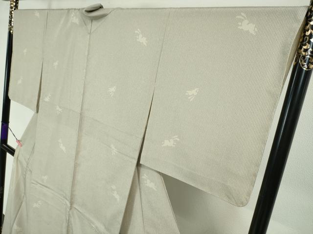 平和屋本店■極上　本塩沢　単衣　飛兎　逸品　未使用　DZAA3475kh5 - 平和屋