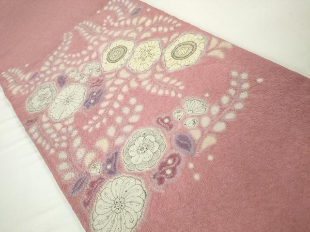 平和屋本店■極上　初代　久保田一竹　太鼓柄袋帯　辻が花　絞り　逸品　DZAA3509kh5