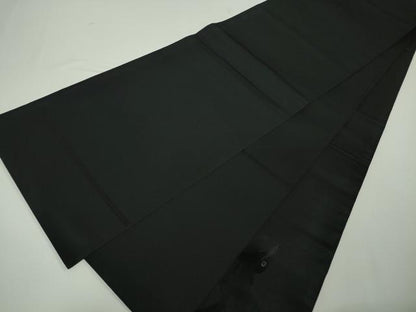 平和屋本店■希少　西陣　川島織物　太鼓柄袋帯　手刺繍　カラス　烏　黒地　逸品　未使用　DZAA3511kh5