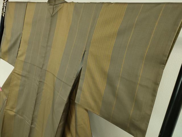 平和屋本店■極上　本場黄八丈　まるまなこ　紬　間道　逸品　DZAA3577kh5