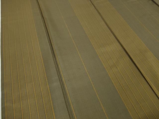 平和屋本店■極上　本場黄八丈　まるまなこ　紬　間道　逸品　DZAA3577kh5