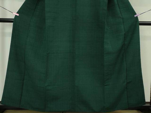 平和屋本店●極上 浦野理一 経節紬 胴抜き仕立て 鉄色 逸品 DZAA3706kh5
