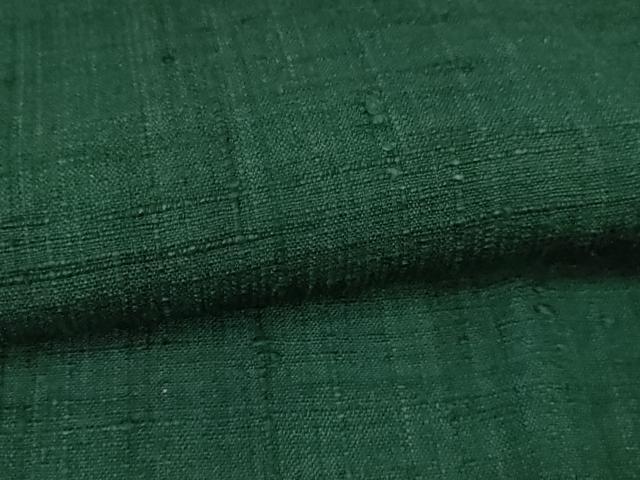 平和屋本店●極上 浦野理一 経節紬 胴抜き仕立て 鉄色 逸品 DZAA3706kh5
