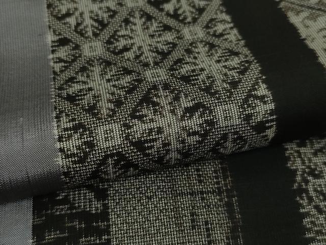 平和屋本店●極上 本場大島紬 12マルキ 十八算 古代染色純泥染 名物裂 永長織物謹製 証紙付き 逸品 DZAA3708kh5