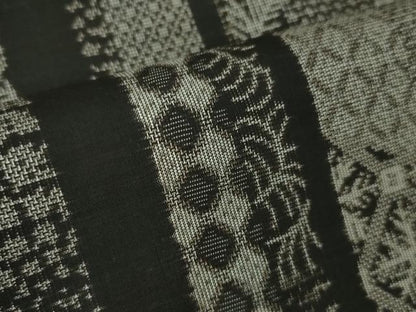 平和屋本店●極上 本場大島紬 12マルキ 十八算 古代染色純泥染 名物裂 永長織物謹製 証紙付き 逸品 DZAA3708kh5