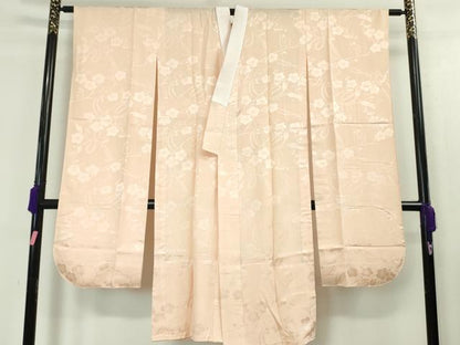 平和屋本店■極上　創業460年・千總　振袖・長襦袢(無双仕立て)セット　駒刺繍　鴛鴦御所車花文　暈し染め　金彩　逸品　DZAA3715kh5