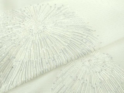 平和屋本店■極上　夏物　訪問着　絽　総刺繍　花火　象牙色地　逸品　DZAA3724kh5