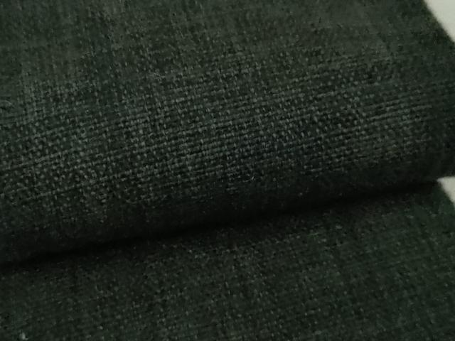 平和屋本店■極上　男性　両面　角帯　デニム地　縞　蝉色地　綿　逸品　DZAA3776kh5