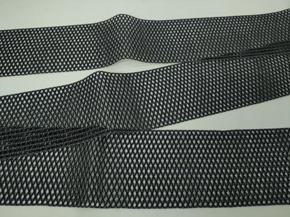 平和屋本店■極上　夏物　男性　角帯　羅　藍鉄色地　逸品　未使用　DZAA3778kh5