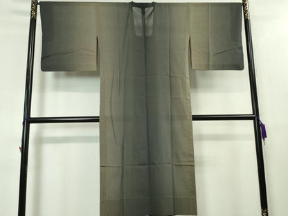 平和屋本店■極上　道行コート　スリーシーズン　春夏秋　塵除け　ロング丈　縞　暈し染め　逸品　DZAA3907kh5