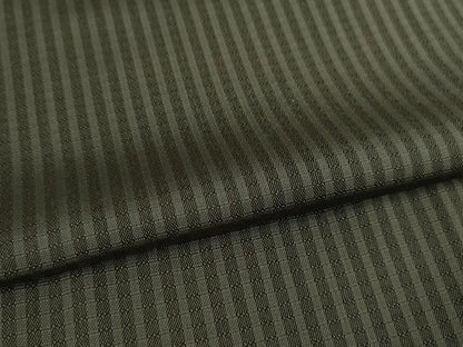 平和屋本店■極上　道行コート　スリーシーズン　春夏秋　塵除け　ロング丈　縞　暈し染め　逸品　DZAA3907kh5