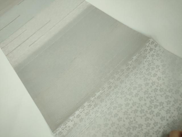 平和屋本店●極上 夢琳派の世界 灘景翔 全通柄袋帯 遊美物語 雪の結晶 銀彩 逸品 未使用 DZAA3952kh5