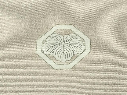 平和屋本店■極上　創業460年・千總　色留袖　駒刺繍　正倉院扇面花文　薄柿色地　金彩　伊勢丹扱い　逸品　DZAA4023kh5