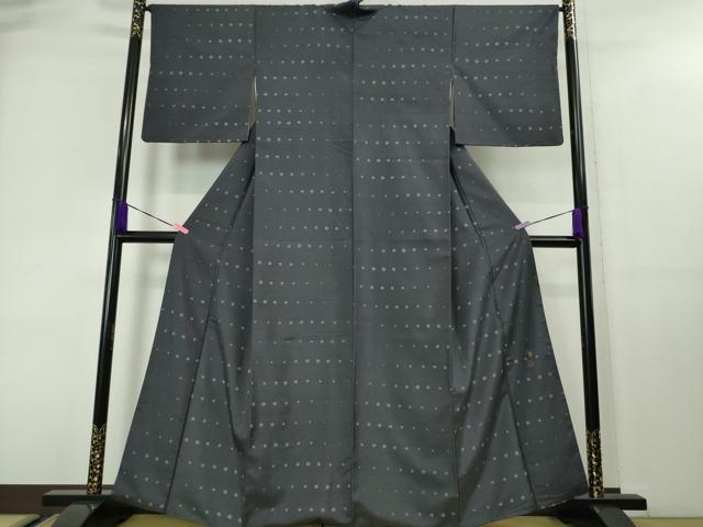 平和屋本店■極上　石川県指定無形文化財　牛首紬　白山工房　手織り　丸文　金彩　やまと金ラベル　逸品　DZAA4049kh5