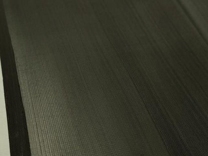 平和屋本店■希少　夏物　本場黄八丈　夏黄八　紗紬　伝統工芸士　西條吉広　三越扱い　証紙付き　逸品　未使用　DZAA4058kh5