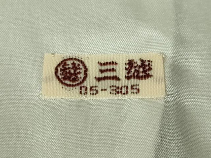 平和屋本店■希少　夏物　本場黄八丈　夏黄八　紗紬　伝統工芸士　西條吉広　三越扱い　証紙付き　逸品　未使用　DZAA4058kh5