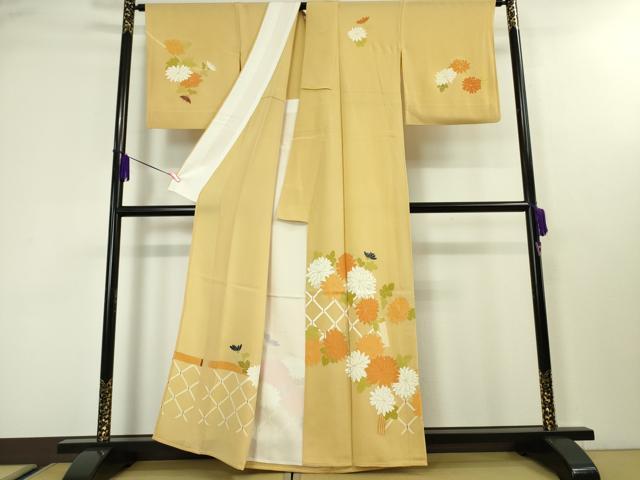 平和屋着物∞極上　羽織　更紗花文　薄い虹色地　金彩　逸品　未使用　DZAB5133kh6 平和屋本店□極上 銀座 志ま亀 訪問着 単衣 枝梅 支