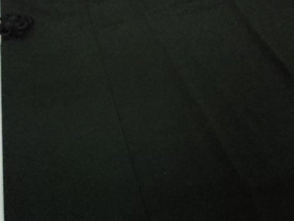 平和屋本店■極上　世界的人形師　辻村寿三郎　ジュサブロー　道中着　ロング丈　兎　うさぎ　黒地　逸品　未使用　DZAA4152kh5