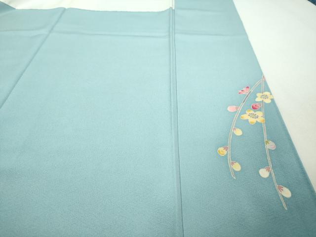 平和屋本店●極上　本加賀友禅作家　寺井英世　訪問着　枝垂れ花松文　暈し染め　逸品　DZAA4215kh5